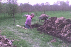 2008-04-26 - Graben der Fundamente