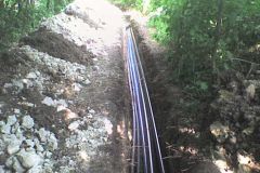 2008-06-21 - Verlegen der Versorgungsrohre